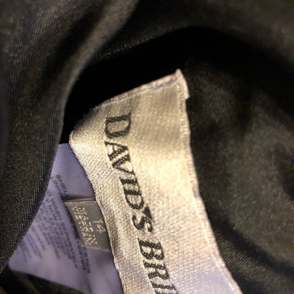 David’s Bridal Black Bridesmaid/Special Occasion - Picture 5 of 7